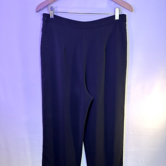 Private Edition By Chico’s Black Career Workwear Dress Pockets Pants Trousers 2 - Picture 9 of 9